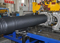 خط إنتاج الأنابيب المموجة PE المغلفة للكابلات 250mm 90KW