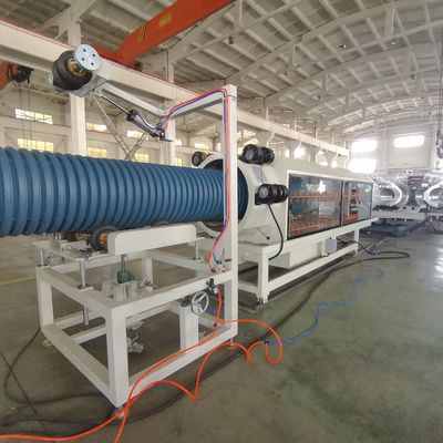 Full Intermeshing Engagement System Computerized Corrugated Pipe Extrusion Line For Precision Manufacturing