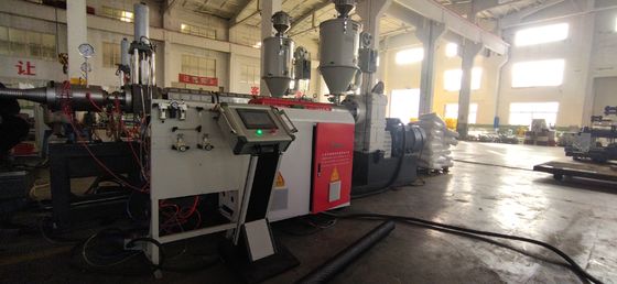 Automatic Double Wall Corrugated Pipe Manufacturing Equipment With Advanced PLC Control System