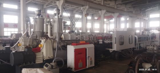 Automatic Double Wall Corrugated Pipe Manufacturing Equipment With Advanced PLC Control System