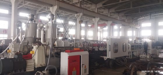 63mm Double Wall Corrugated Tube Extrusion Line High Output