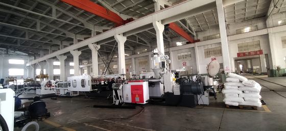 Computerized Double Wall Corrugated Pipe Production Line Advanced Extrusion For Durable Pipes