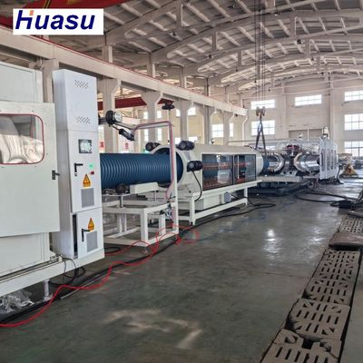 32-1600mm Diameter Double Wall Corrugated Pipe Extrusion Line With Socket Online