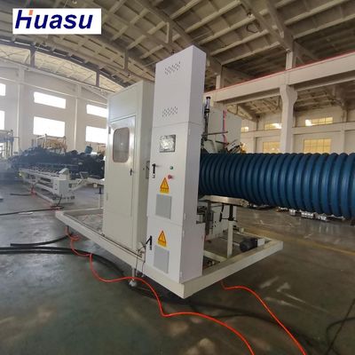 32-1600mm Diameter Double Wall Corrugated Pipe Extrusion Line With Belling-on-line Expansion Mode