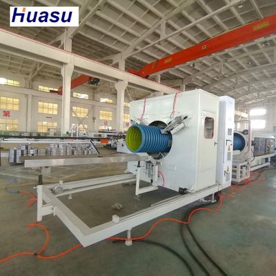 High Capacity 60-2000kg/h DWC Pipe Extrusion Line with 32-1600mm Pipe Diameter and Siemens PLC System