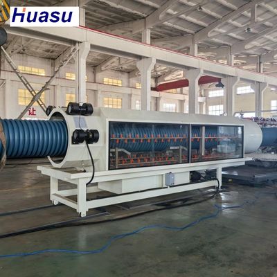 32-1600mm Diameter Double Wall Corrugated Pipe Extrusion Line With Belling-on-line Expansion Mode