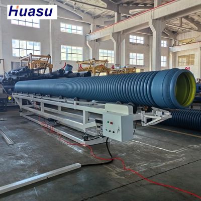 32-1600mm Diameter Single-screw Double Wall Corrugated Pipe Machine with Planetary Cutting Extrusion Line
