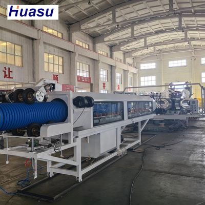High Speed Production DWC Pipe Extrusion Line with Low Energy Consumption and Double-wall Socket Joint Expansion Mode