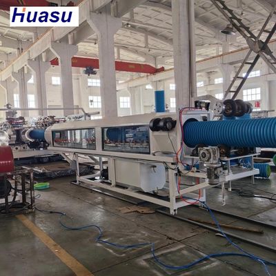 High Speed Production DWC Pipe Extrusion Line with Low Energy Consumption and Double-wall Socket Joint Expansion Mode