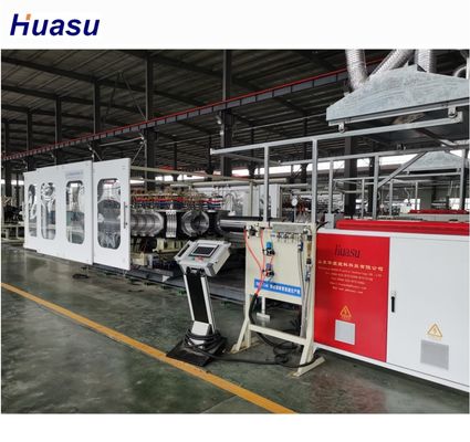 Customizable Double Wall Corrugated Pipe Extrusion Line For Wire And Cable Pipe Exturding Machine