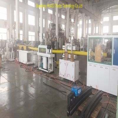 Pvc Advanced Double Wall Corrugated Pipe Production Line For Smooth Operation