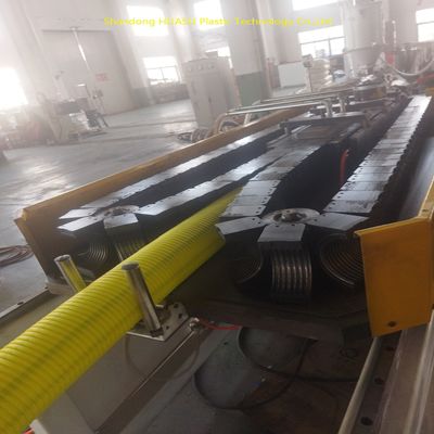 Heating Temperature Of 180-210C Corrugated Pipe Production Line Customizable Options
