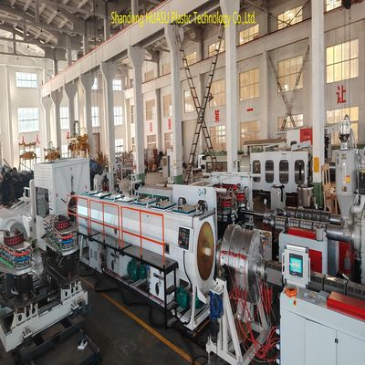 Automatic Customizable Plastic Pipe Extrusion Line Advanced