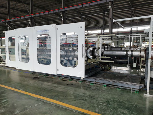 PE Diameter 32-1500mm Corrugated Pipe Extruder