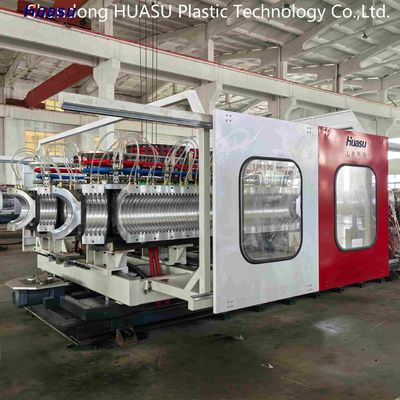 PE PP PVC Double Wall Corrugated Pipe Extrusion Line Corrugated Pipe Production Line