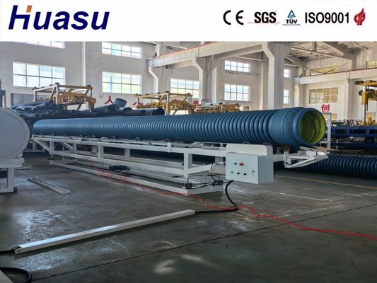 HDPE PP PVC PE Double Wall Corrugated Pipe Extrusion Line