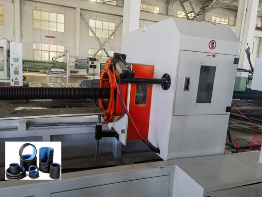 Double Wall Corrugated Pipe Extrusion Line with Siemens Motor 63mm