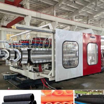 300mm-1600mm Pipe Diameter Plastic Pipe Extrusion Line for Sewage or Water Supply and Electric Cable Conduits with Online Belling