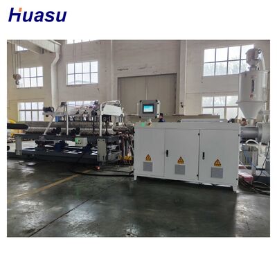 Automatic And Computerized HDPE Pipe Extrusion Line With Air Cooling And Water Cooling For 32mm - 1600mm Corrugated Plastic Pipe Production