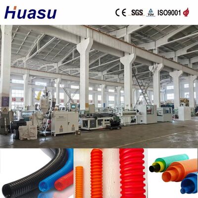 High Automation Cable Protection Pipe Extrusion Line with PLC Control and 32mm-1600mm Pipe Diameter Range