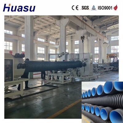 PLC Control Double Wall Corrugated Pipe Extrusion Line with 32-1600mm Diameter for High Productivity