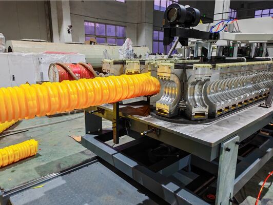Custom High-Difficulty Corrugated Pipe Equipment, Single Double Wall Corrguated Pipe Extrusion Line