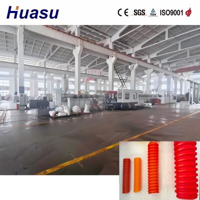 Automatic Spiral Corrugated Pipe Extrusion Line 100-1200kg/h Output 32mm-2000mm Diameter for Continuous Production