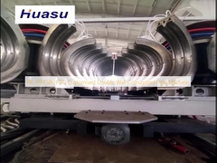 آلة أنابيب مموجة مزدوجة الجدار مخصصة من PE، PP، EVA، PVC