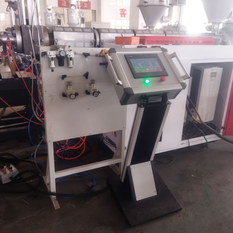 خط طحن أوتوماتيكي حاسوبي مزدوج الحائط للأنابيب المموجة مع محرك سيمنس و 8-15 كجم / ساعة