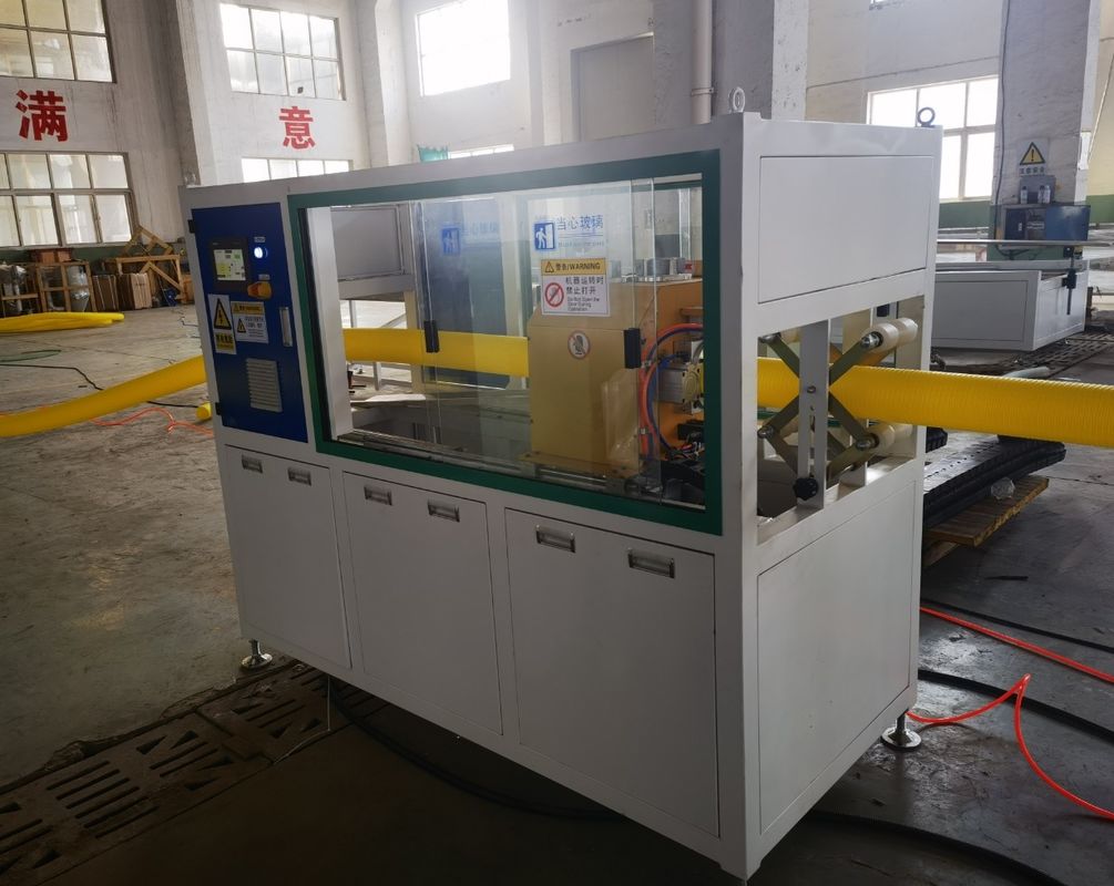 خط إنتاج لآلات الأنابيب المموجة ذات الحائط الواحد من PP PE HDPE LDPE خط طحن