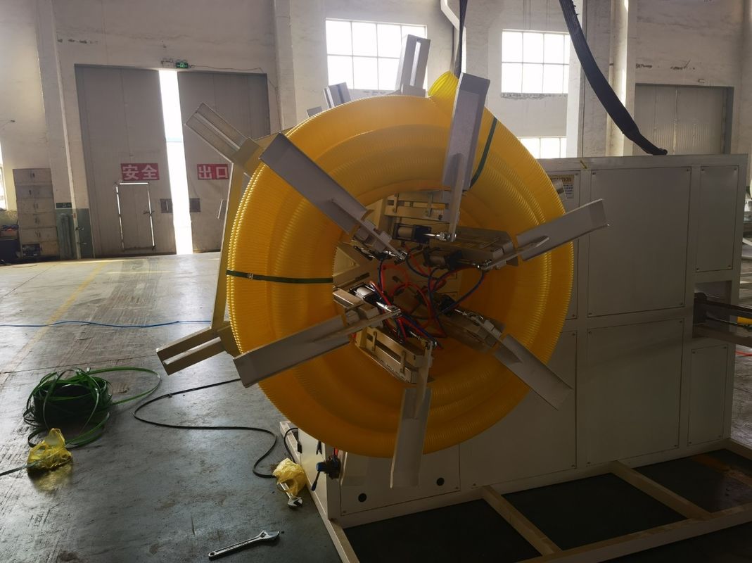 خط إنتاج لآلات الأنابيب المموجة ذات الحائط الواحد من PP PE HDPE LDPE خط طحن