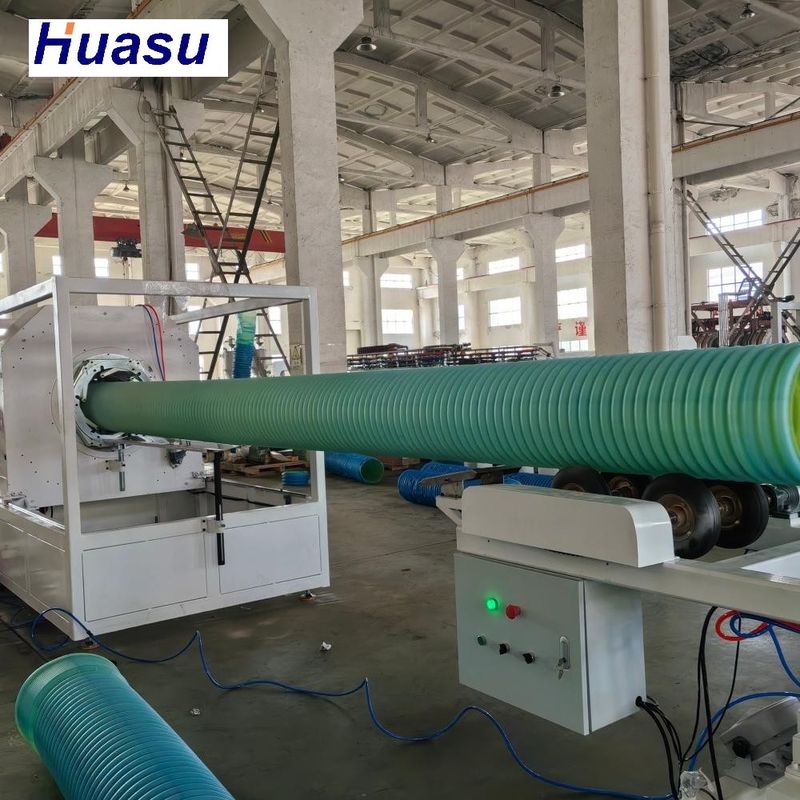 32-1600mm قطر HDPE المموجة أنابيب محرك طحن مع تكنولوجيا المسمار الواحد والقطع الكوكبي