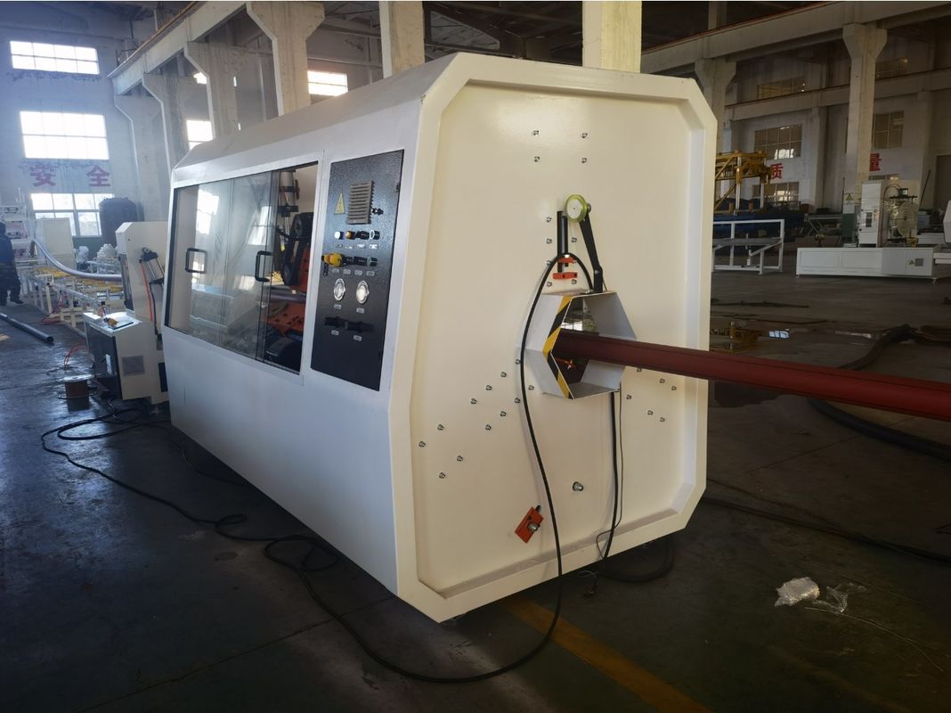 آلة خط طحن أنابيب HDPE مع محرك WEG Siemens Beide Motor لتحديد مواد معالجة PE PP HDPE PVC