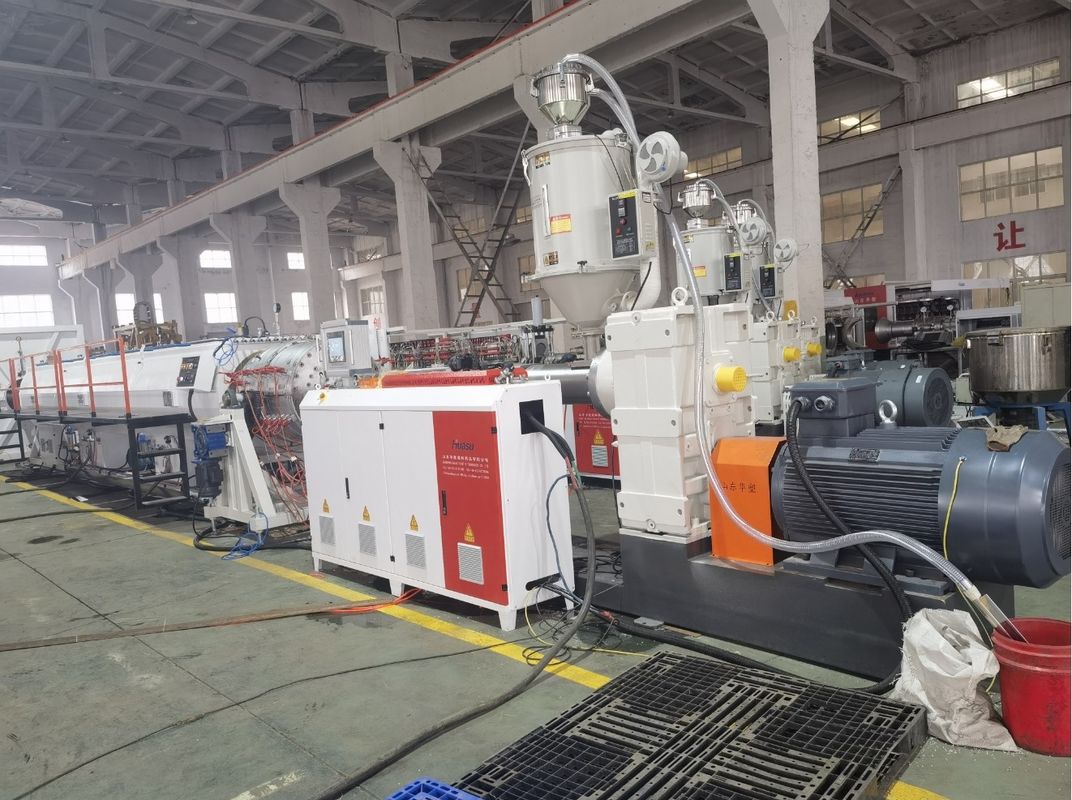 خط إنبعاثات أنابيب HDPE PP للأنابيب الصلبة والقوية