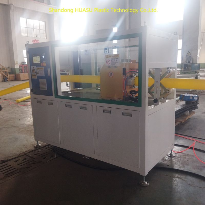 آلة صنع الأنابيب المموجة الاحترافية مع كهرباء سيمنز/ABB، سرعة خط 2-20 متر/دقيقة، وقوة قابلة للتخصيص