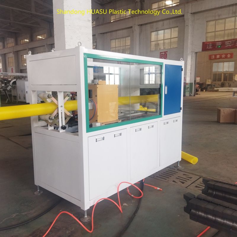 180-210℃ درجة حرارة التسخين 2-20 متر/دقيقة أقصى سرعة للخط سيمنز/ABB خط إنتاج الأنابيب المموجة الكهربائية الرئيسية