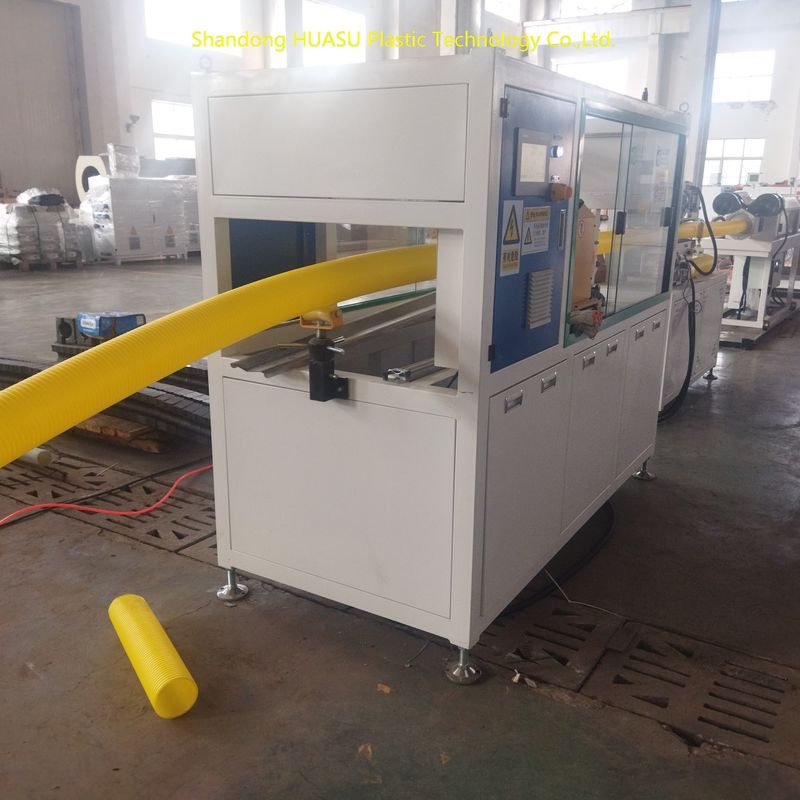 ترقية آلة بثق الأنابيب المموجة بقدرة إنتاجية 100-1000 كيلو واط، تحكم PLC، وتبريد مائي أو تبريد بالهواء