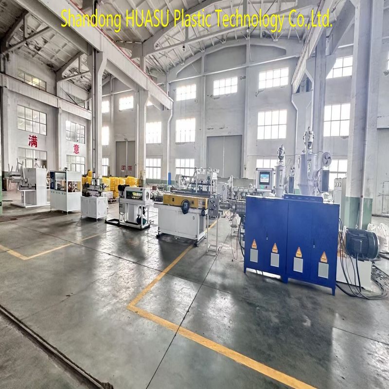 آلة صنع الأنابيب المموجة الاحترافية مع كهرباء سيمنز/ABB، سرعة خط 2-20 متر/دقيقة، وقوة قابلة للتخصيص