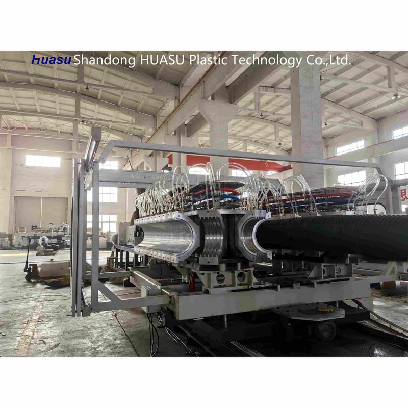 أجهزة أنابيب منحرفة عالية الناتج 500-2000Kg / H مع قطر الأنابيب 32-1600mm وتكنولوجيا PLC من سيمنز