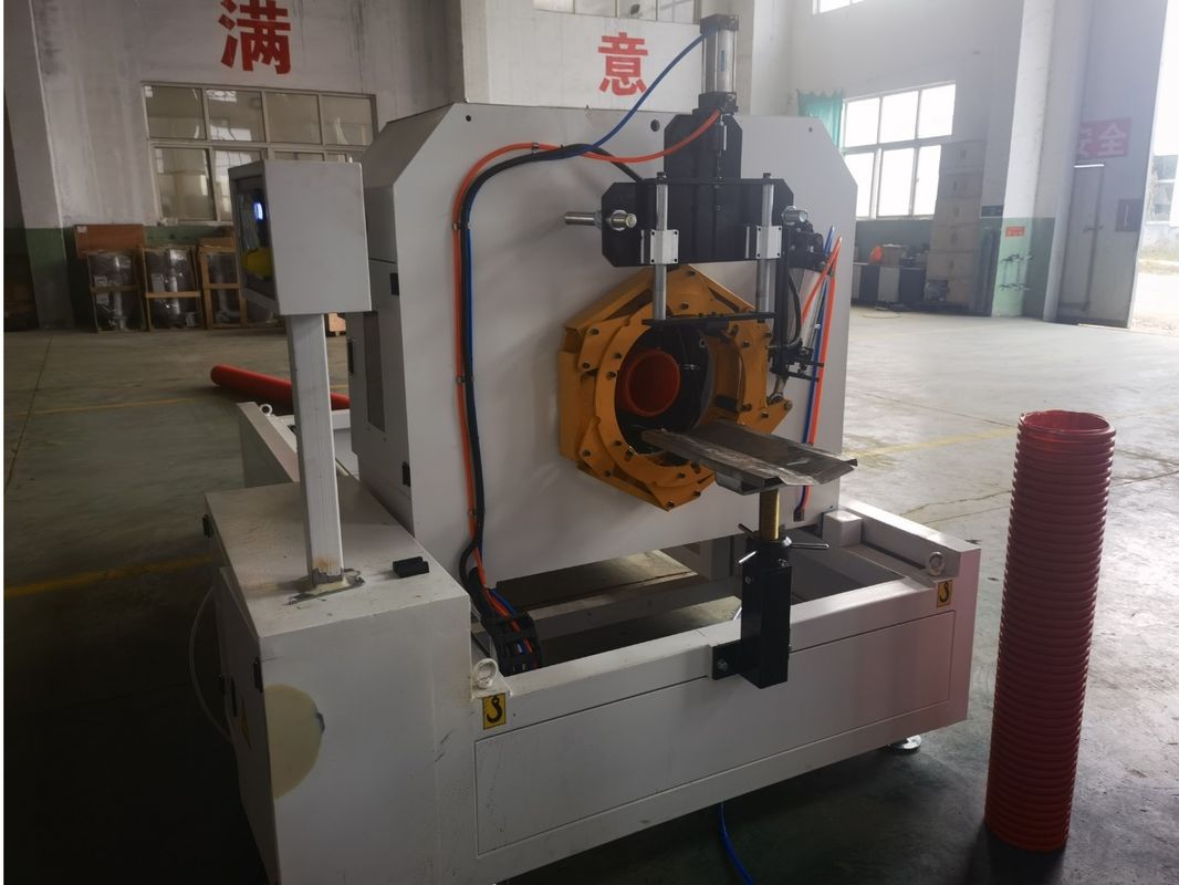 خط إنتاج بثق الأنابيب المموجة مزدوجة الجدار القابلة للتخصيص للصرف الصحي مادة قالب الصب 40cr