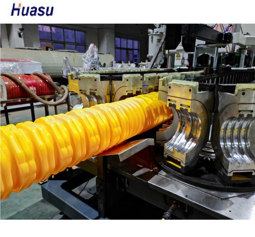 آلة أنابيب MPP الكهربائية بقالب من سبائك الألومنيوم المموج أحادي أو مزدوج الجدار