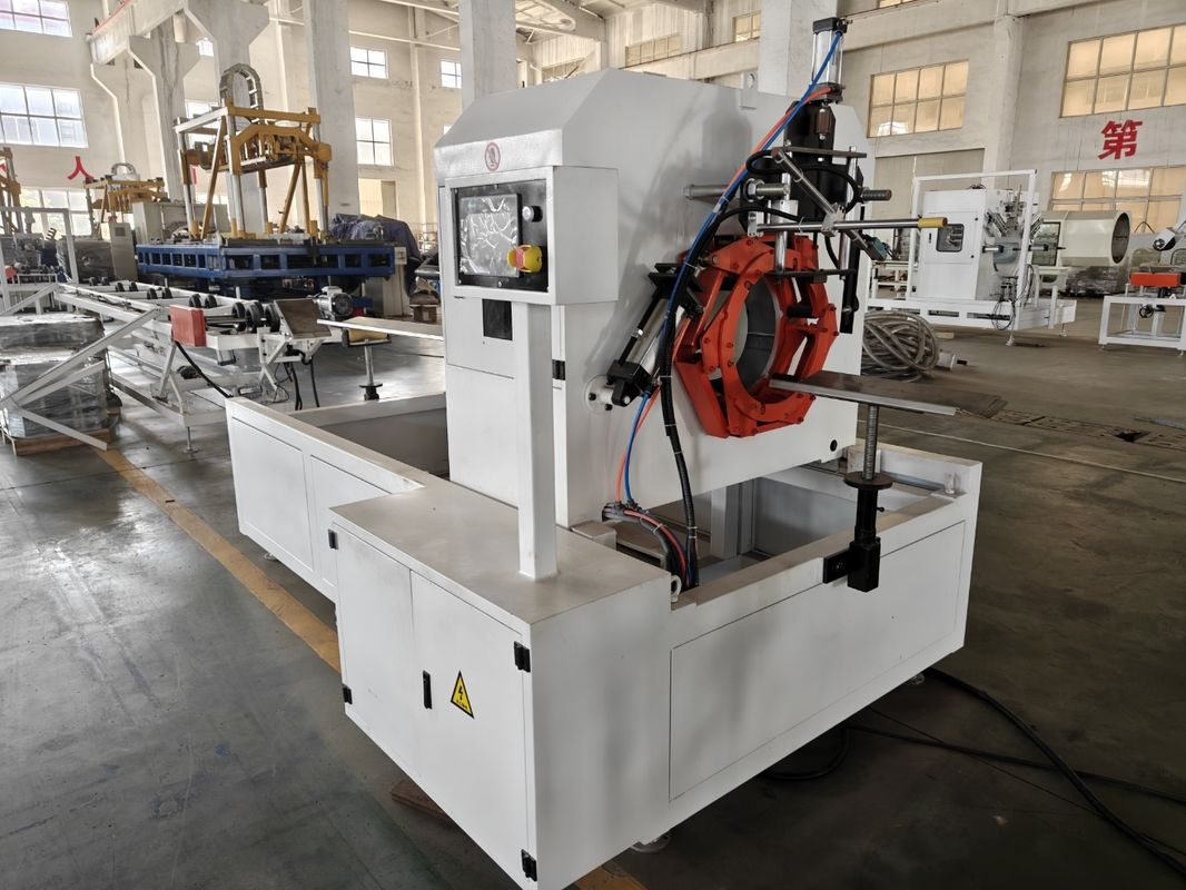 واحد مزدوج الجدار التجويف أنبوب صنع آلة خط التطويق الصف الآلي