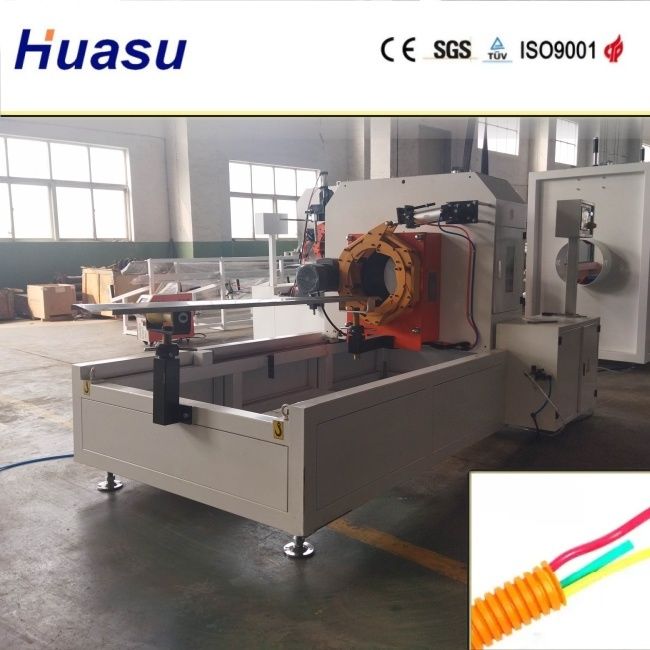 خط طحن الأنابيب الملوحة ذات الجدار المزدوج مع نطاق قطر القطع 32-1600mm وعملية تبريد المياه مع تكنولوجيا PLC من Siemens