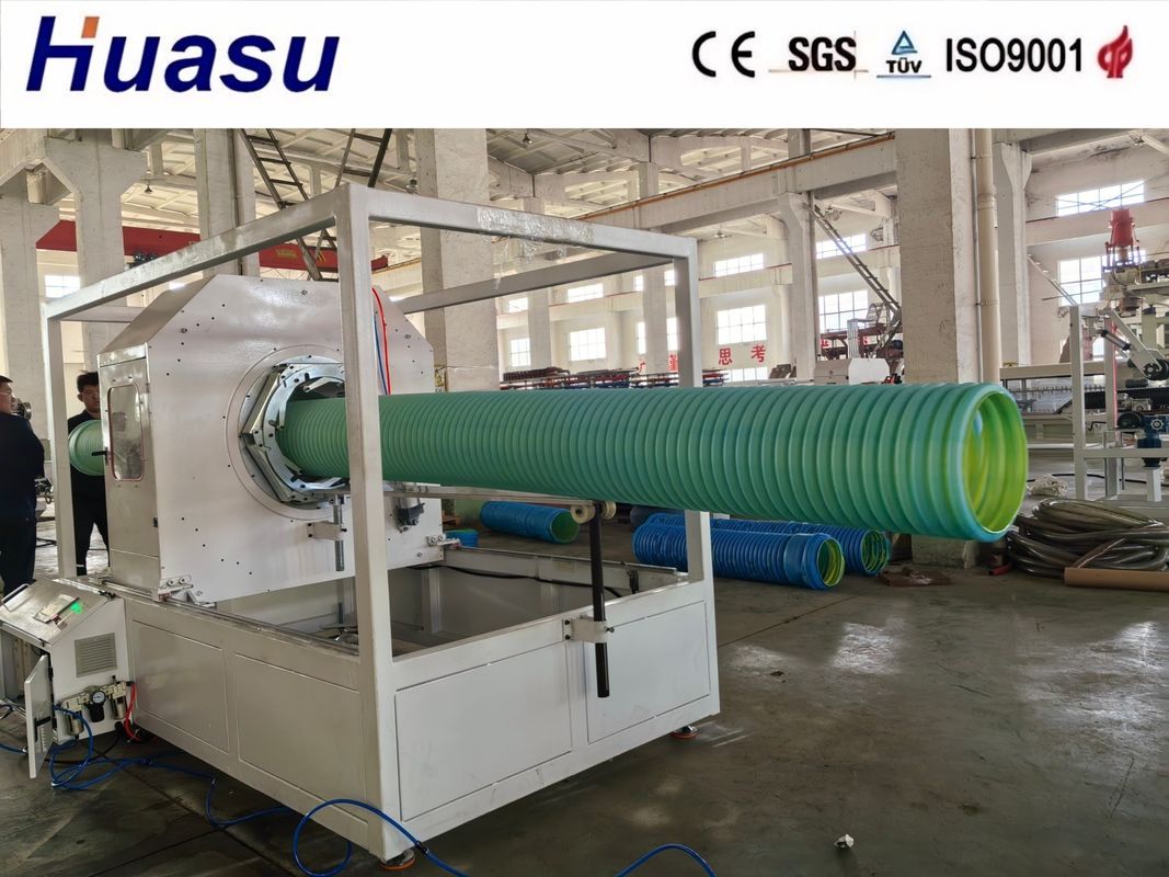 خط طحن الأنابيب الملوحة مزدوج الجدار 32-1600mm PVC PE MPP
