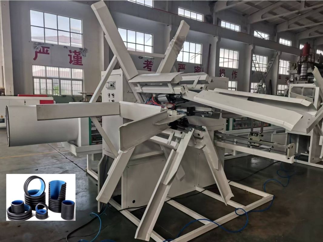 خط إنتاج بثق الأنابيب المموجة ذات الجدار المزدوج لمحرك التيار المتردد WEG بقطر 63 مم كحد أدنى