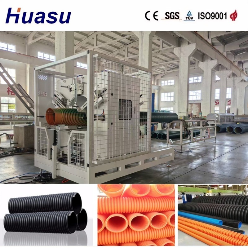 Customized Power Supply Plastic Pipe Extrusion Line for 32-1600mm PVC PE MPP PA HDPE Pipes with 38CrMoAlA Extruder Material