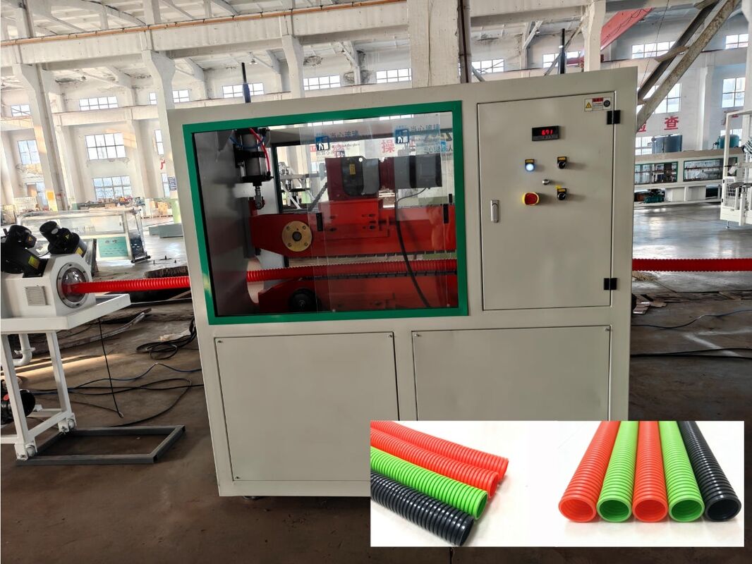 خط طحن الأنابيب المموجة ذات الجدار الواحد مع جهاز التحكم عن بعد PLC من شركة Siemens Schneider Main Electrics ومادة 38CrMoAlA البرميل