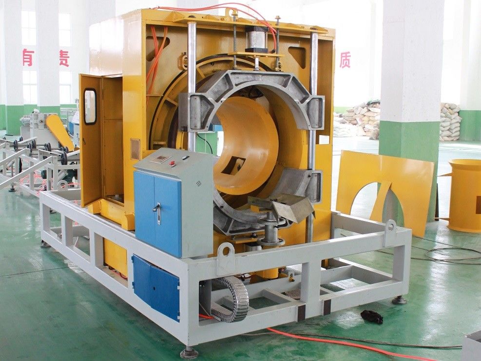 خط بثق الأنبوب البلاستيكي المزدوج Strands / خط إنتاج الأنابيب البلاستيكية ذات الإنتاج العالي