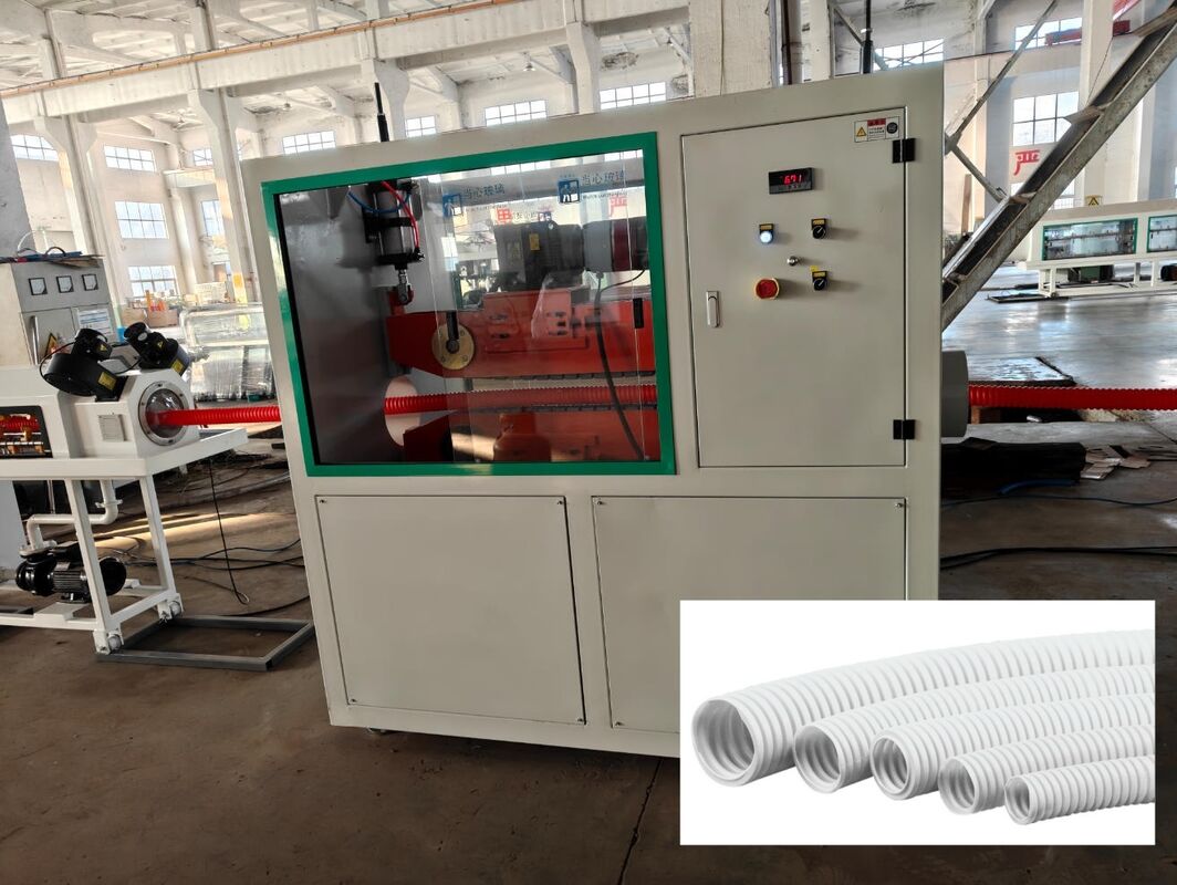 خط إنتاج الأنابيب المموجة المخصصة مع التحكم عن بعد PLC مصممة لإخراج الأنابيب السلس والمتسق