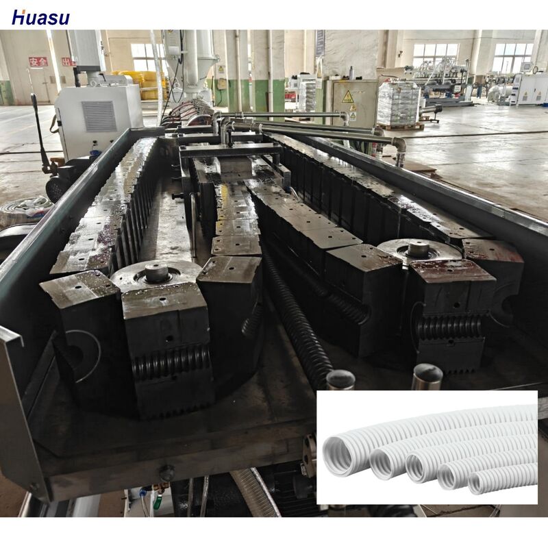 خط طحن أنابيب متعرجة حاسوبية ذات جدار واحد يحتوي على عاكس سيمنز ومركز طلاء دواري للعمل